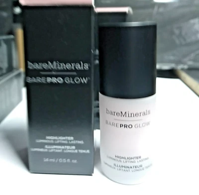 BareMinerals Barepro Glow Highlighter ~ Whimsy ~ 14 ml / 0.5 fl oz ~ NIB - Image 1 of 4