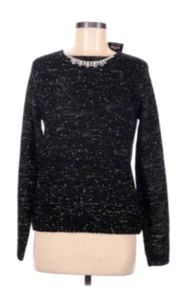 Mia Maddison Women's Medium Black Sweater Warm Soft New With Tags - Picture 1 of 1