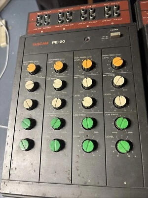 Tascam PE-20 Mixer Powers On - Image 1 of 4