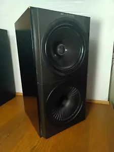Single 1x KEF Q60 Bi-Wire Speaker 100W 8Ohm Black Ash TESTED - Picture 1 of 10