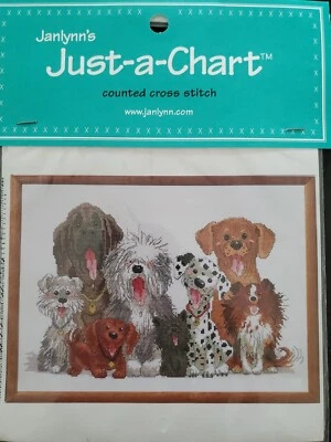 Janlynn's Just-a-Chart Suzy's Zoo Counted Cross Stitch "Dogs of Duckport"#38-195 - Image 1 of 2