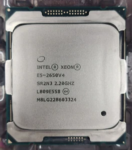 Intel Xeon E5-2650 V4 12 core 24 threads 105W 2.20GHz LGA-2011-3 CPU processor - Picture 1 of 1