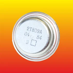 2T809A LOT=2 SOVIET SILICON NPN TRANSISTOR 50 W 3 A ~BU129 2N3739 2SC1504 BD253 - Picture 1 of 3