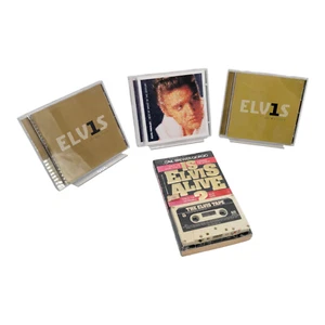 Elvis Presley Vintage Book Cassette and CD Bundle - Picture 1 of 3