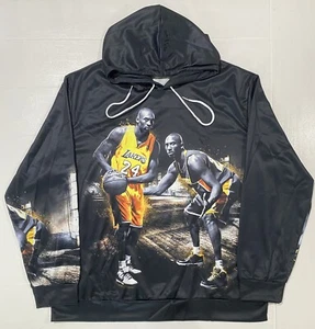 *TOTALMENTE NUEVO* Sudadera con capucha suéter negro Kobe Bryant #24 (Adulto XL) imagen delantera y trasera - Imagen 1 de 4