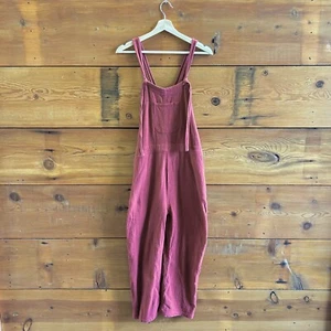 2 / M - The Great Cranberry Loose Fit 100% Gauze Cotton Overalls Outfit 0721DK - Imagen 1 de 3