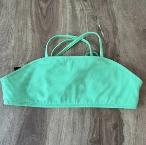 Art Class NWT Girls Bikini Top Green Swimsuit Top Only Size XL 14 (Girls) - Picture 1 of 4