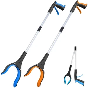 Grabber Reacher Tool - 32” Extra Long Foldable Gripper and Reaching Tool - He... - Picture 1 of 6