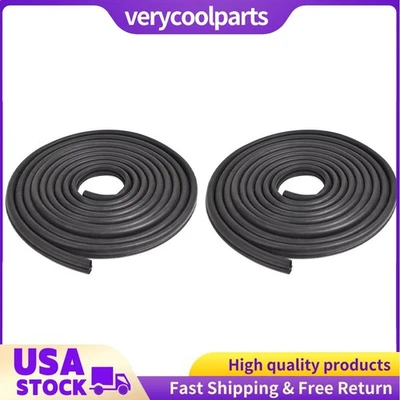 New Extended Cab Door Seal SET Weatherstrip For Silverado Sierra X-Cab 2000-2006 - Image 1 of 4
