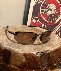 Maui Jim Sport  MJ407-02 Black Polarized Sunglasses with case - Picture 1 of 8