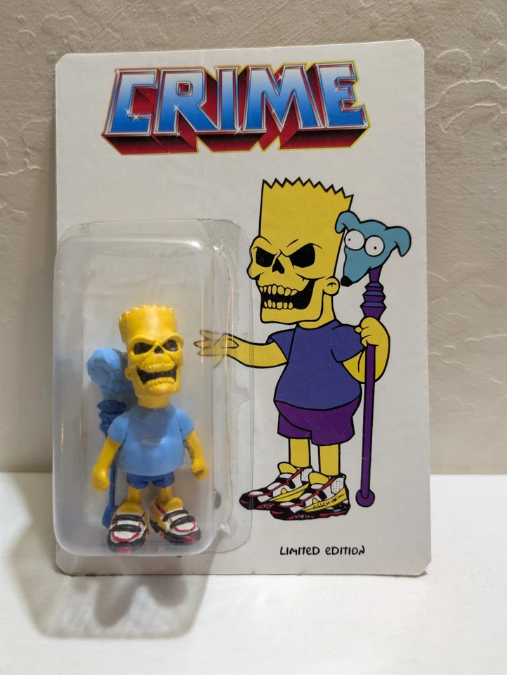 Kalaka Toys CRIME Skeletor Bart RARO 7/30 Foto 1 de 2