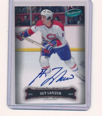 Parkhurst Autograph Guy Lafleur #55 2006-07 Foto 1 de 2