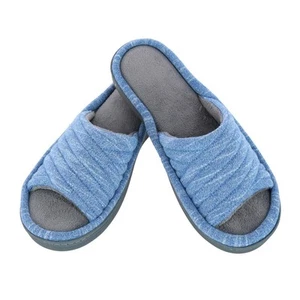 Isotoner Women's Space Dye Open Toe Andrea Slide Slipper - Picture 1 of 8