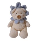 Ty Pluffies Baby Petals Blossom Bear Plush Yellow Blue Flower  2004