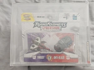 Hasbro Transformers Cybertron Thrust vs. Anti-Blaze / AFA 8.0 - Picture 1 of 5