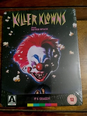 Killer Klowns From Outer Space Blu Ray Steelbook New And Sealed - Image 1 of 2
