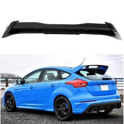 Roof Spoiler Wing Matte Black For 2012-2018 Ford Focus Hatchback RS ABS Style Foto 1 de 4