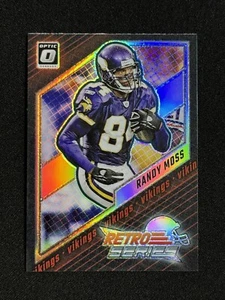 Randy Moss - 2023 Donruss Optic Retro Series Silver Prizm #22 Vikings HOF - Picture 1 of 2