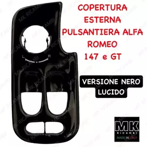 Window Regulator Button Cover Alfa Romeo 147 GT Window Cap Cover - Picture 1 of 9