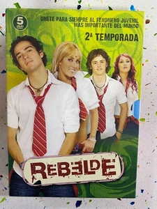 REBELDE SEGUNDA 2ª TEMPORADA 5 DVD - Imagen 1 de 4