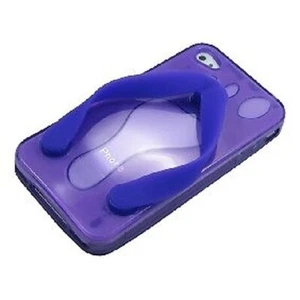 Cover Soft Case IPHONE 4 4S New Version Flops Viola - Picture 1 of 1