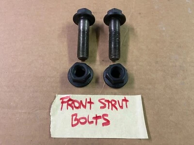 87-93 Ford Mustang Front Strut Bolts & Nuts Factory 10.9 Spindle Control Arm OEM - image 1 of 3