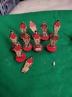 vintage subbuteo 1950s Cardboard Set Of Players A/F