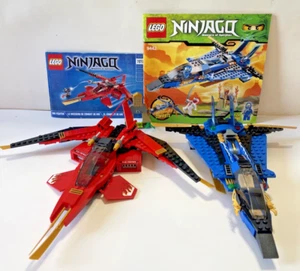 LEGO NINJAGO Kai Fighter 70721, & Jay's Storm Fighter 9442 senza minifigure - Foto 1 di 24