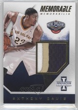 2013-14 Panini Innovation Memorable Memorabilia Prime /25 Anthony Davis #40