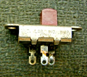 Drake 2A-B Receiver SPST Red Slide Switch Replacement Part - Picture 1 of 2