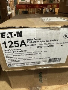 Eaton Meter Socket Urs101bcrch - Picture 1 of 5
