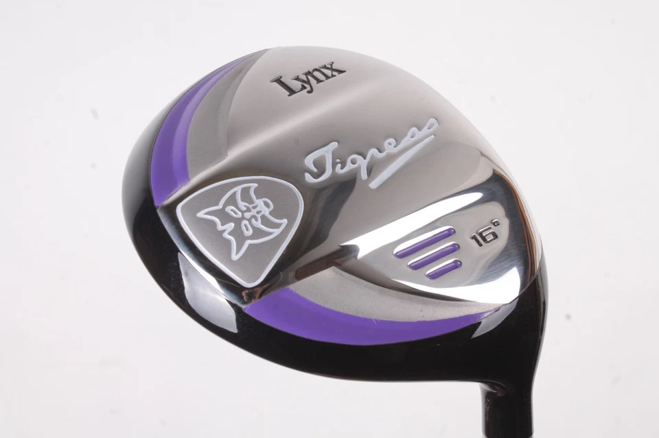 NEW MENS LYNX TIGRESS 3 WOOD FAIRWAY 16* REGULAR FLEX GRAPHITE SHAFT - Image 1 of 4