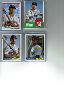 2022 Topps Archives Baseball Seattle Mariners Team Set (13) Base Cards +++ - Picture 1 of 3
