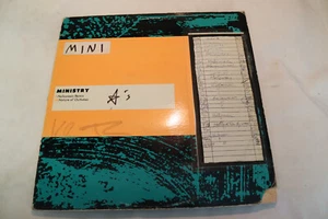 MINISTRY "HALLOWEEN REMIX / NATURE OF OUTAKES" EDM SYNTH 12" VINYL SINGLE 1985 - Picture 1 of 4
