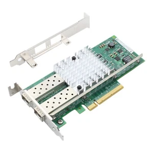 Intel X520-DA2 10GbE 10 Gigabit SFP+ PCIe Low- & Full Profile Server Adapter - Bild 1 von 2