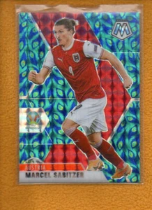 Marcel Sabitzer 2021 Panini Mosaic UEFA Euro Choice Peacock Prizm #2 Austria - Picture 1 of 2