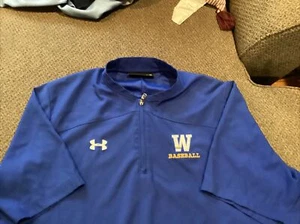 Widener University Baseball Under Armour Batting Jacket Mens XL Excellent  Cond - Picture 1 of 4