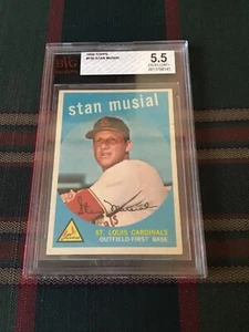 1959 Topps Stan Musial #150 BVG 5.5 Cardinals - Picture 1 of 2