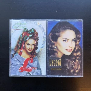 LUCERO - ¡CARIÑO DE MIS CARIÑOS!/ SIEMPRE CONTIGO (2 CASSETTE LOT) - Picture 1 of 9