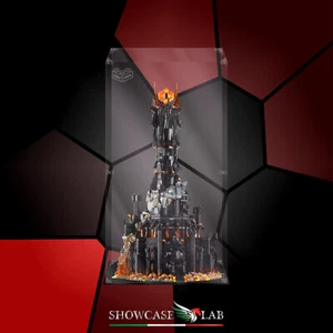 TECA IN PLEXIGLASS ACRILICO-SHOWCASE-PER SET LEGO 10333-BARAD DUR - LOTR - Imagen 1 de 3