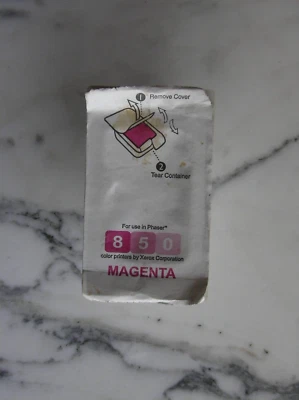 Xerox Phaser 850 Magenta Solid ink Stick Block -Tally Tektronix cartridge toner - Image 1 of 2