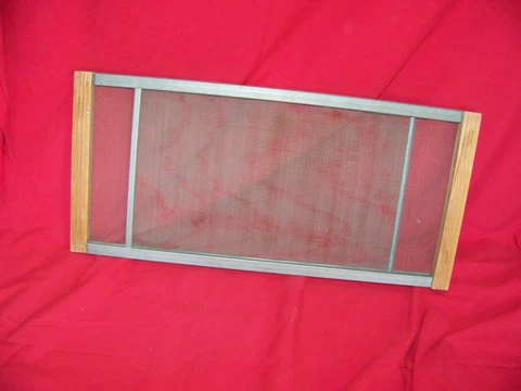 Vintage Marvin Metal Expandable Sliding Window Vent 10" X 22" to 37" Cover