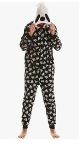 Just Love Adult Jumpsuit - Pajamas - Ghost - Medium M - Picture 1 of 2