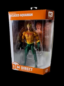 DC Essentials Essentially DCeased Aquaman Action Figure In Hand FAST SHIPPING - Picture 1 of 5