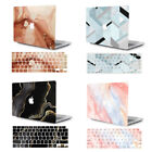 Marbled Frosted Matte HardShell+Keyboard Cover for MacBook Pro Air11 13 14 15 16