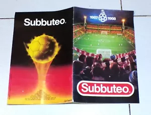 SUBBUTEO Catalogo 1987 1988 Squadre box ITALIA catalog 1987-1988 87/88 - Bild 1 von 2