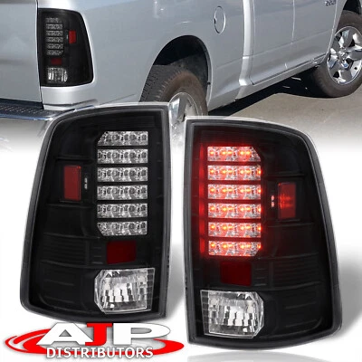 Black LED Brake Tail Lights Lamps For 2009-2018 Dodge Ram 1500 / 10-18 2500 3500 Foto 1 de 4