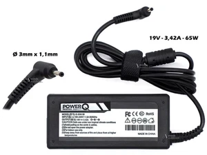 Alimentatore PowerQ 65W 19V 3,42A (3x1,1)mm per ACER Aspire A315-55G - Photo 1/1
