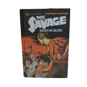 DOC SAVAGE #2 DEATH IN SILVER HARD COVER HC 1975 - Bild 1 von 6