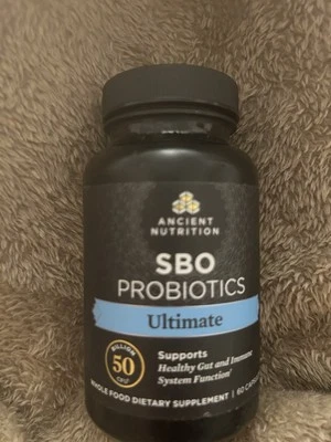 Ancient Nutrition SBO Probiotics Ultimate, 60 cápsulas, 50 mil millones de UFC nuevo Foto 1 de 2